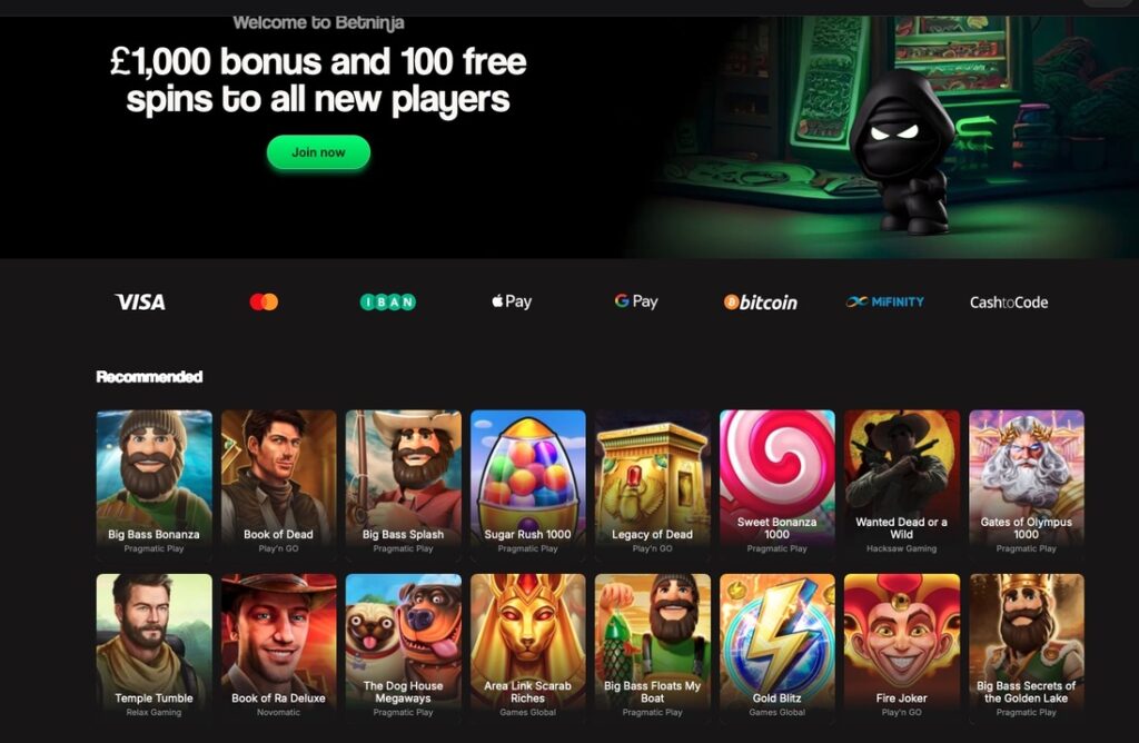 Best Non UK Casino 2025 - Bet Ninja Casino